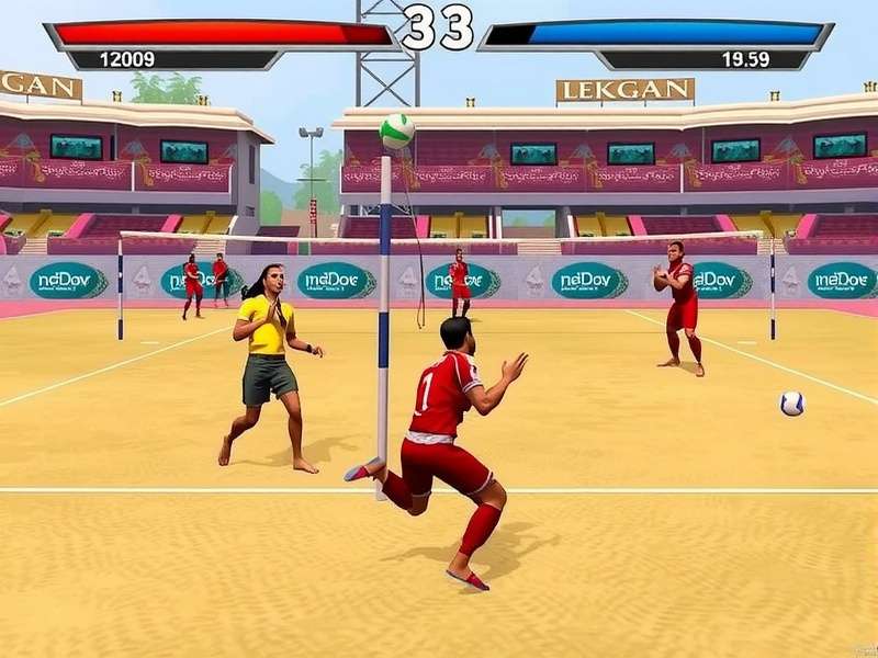 Hyderabad Volley Rulers Gameplay Screenshot